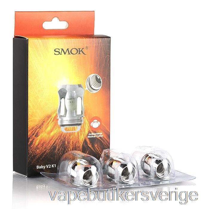 Vape Sverige Smok Tfv8 Baby V2 Ersättningsspolar 0,2ohm Baby V2 K1 Quad Coils